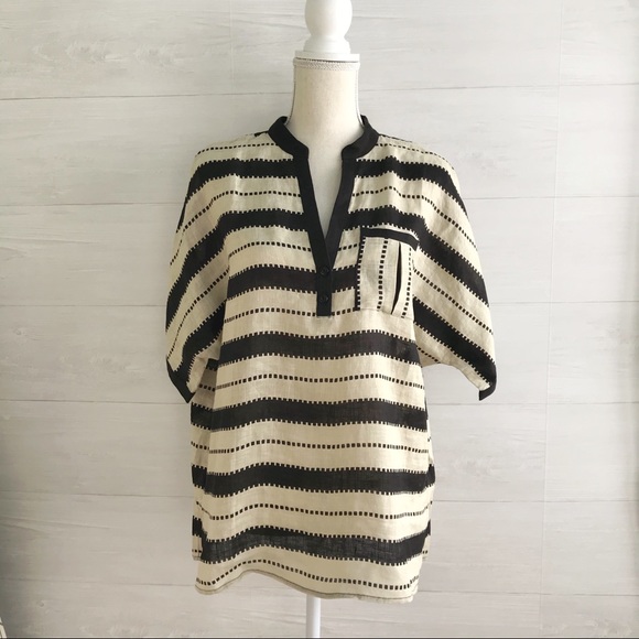 {Worth New York} Linen tunic top, S - Picture 2 of 6